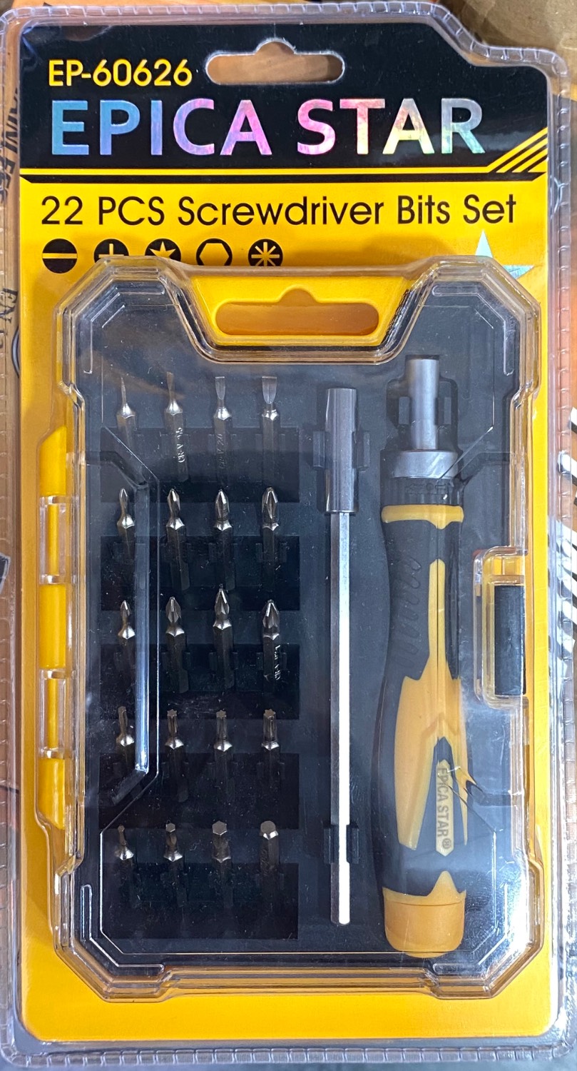 ست سرپیچ‌گوشتی 22 عددی اپیکا استار مدل EP-60626